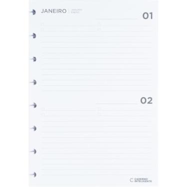 Imagem de Refil para Agenda Inteligente, A5, 155 X 22 mm, 97 folhas, Caderno Inteligente