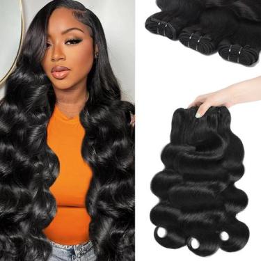 Imagem de Pacotes de cabelo Fdola Body Wave 12A Brazilian Virgin 70-75cm
