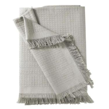 Imagem de Manta de Sofá Marrocos Döhler 150x210cm - Cinza