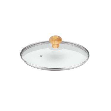 Imagem de Tampa Redonda de Vidro Temperado de 27 Cm Para Chapa Disco de Arado Mk