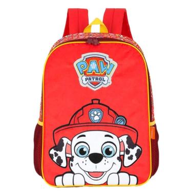Imagem de Mochila De Costas Infantil Escolar Paw Patrol Aveludado