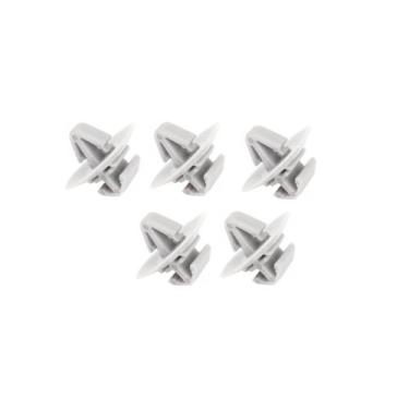 Imagem de 5 grampos fixação porta friso lateral master kangoo trafic - TH