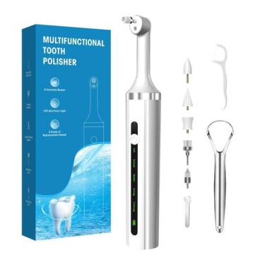 Imagem de Pulidor de Dientes Eléctrico Hobcoyrs con 5 Velocidades y Kit de Luz L