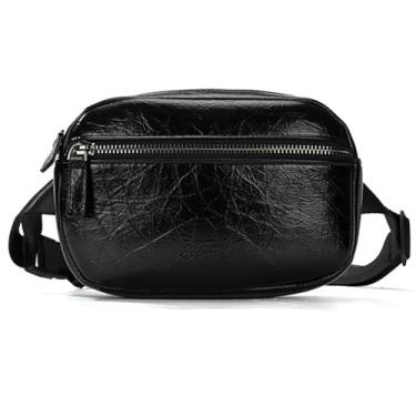 Imagem de Pochete leve de couro PU, bolsas de ombro versáteis femininas modernas com bolso com zíper para moedas para festas, festivais, viagens ao ar livre, praia