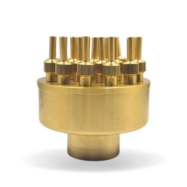 Imagem de Bico Multijatos Direcionáveis para Fontes Chafarizes e Lagos com Entra