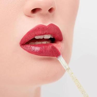 Imagem de 50 peças de varinhas labiais descartáveis, pincéis aplicadores de batom, ferramenta aplicadora, kits de ferramentas de beleza e maquiagem - ouro