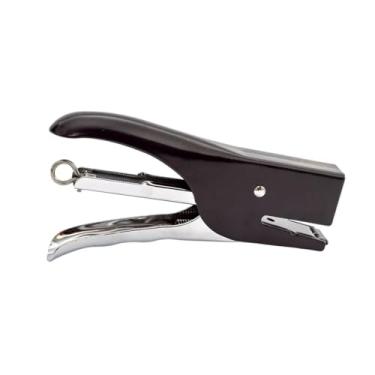 Imagem de Grampeador Alicate, Metal Cromado, Capacidade 25 Folhas, Compatível com Grampos 24/6 e 26/6, 14cm