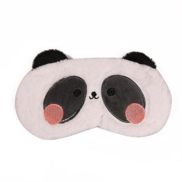 Imagem de Máscara de dormir Cute Panda Plush para olhos de desenho animado para 