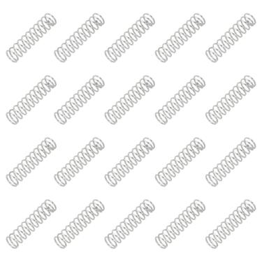 Imagem de PATIKIL Mola de compressão 1 mm de diâmetro do fio x 10 mm OD x 40 mm C, 20 peças de extensão mecânica de aço inoxidável 304 molas pequenas kit sortido para lojas e reparos domésticos