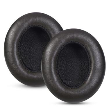 Imagem de Almofadas de reposição Joghaw para fones de ouvido SENNHEISER - compatíveis com Momentum 1.0 | Almofadas de couro mais duradouras com espuma viscoelástica macia e pele de cordeiro marrom escuro