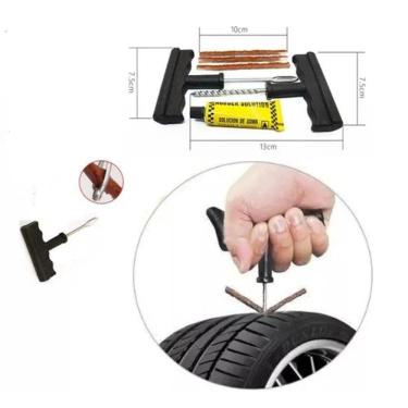 Imagem de Kit Reparo Pneu Carro Moto