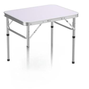 Imagem de Mesa DobráVel PortáTil — PéS Antiderrapantes(ALUMINIO PEQUENA)
