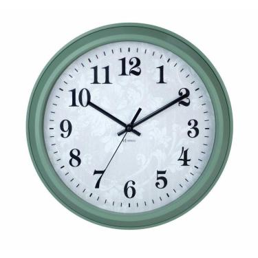 Imagem de Relógio De Parede Verde Sálvia Herweg 660142