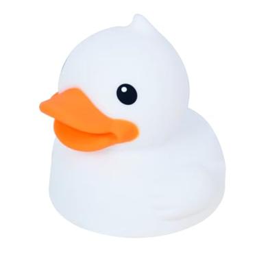 Imagem de Junlumen Luz noturna fofa de pato – Lâmpada de torneira de silicone macio para crianças, recarregável por USB, que muda de cor, livre de BPA QuackLite 7