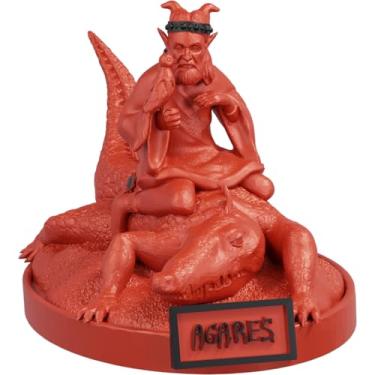 Imagem de Estátua Imagem Agares - Ars Goetia (Cor Sanguis Obscurus)