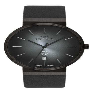 Imagem de Relógio Technos Masculino Slim Grafite  GM12AJ/0P