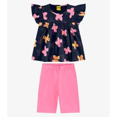 Imagem de Conjunto Infantil Regata com Ciclista Rovi Kids Azul - Rovitex Kids, 2