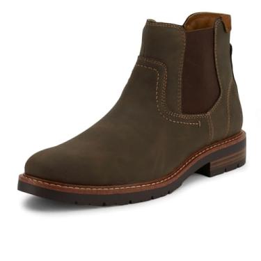 Imagem de Dockers Footwear Bota masculina Ransome Chelsea, Marrom escuro, 11