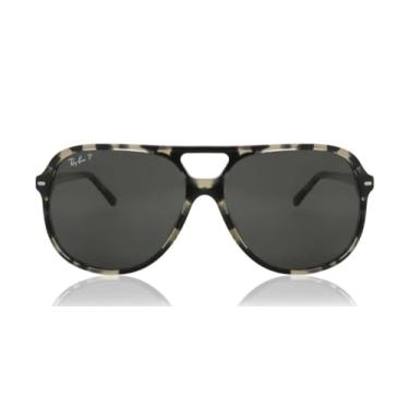 Imagem de Óculos de Sol Ray-Ban Polarizado Bill 0RB2198 133348 Tam 60 / Cinza Havana - Lentes Preto