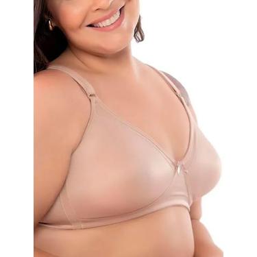 Imagem de Sutiã Sustentação DelRio 40256 Sem Aro Sem Bojo Microfibra T. 46/52, 4