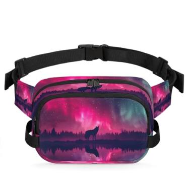 Imagem de Pochete Boho étnica asteca retrô para mulheres e homens com alça ajustável, bolsa transversal, bolsa de peito, bolsas de bumbum, bolsa de estilingue, Cor 3