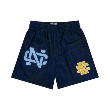 Imagem de Bermuda De Ginástica Masculina Com Estampa Floral Em Malha Verão 2025 