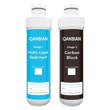 Imagem de Filtros de água de substituição para refrigerador de água, compatível com todos os refrigeradores de água sem garrafa Avalon com certificação NSF, 2 unidades, 1 conjunto