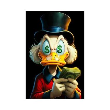 Imagem de Pôster De Arte Graffiti Do Pato Donald Pintura Em Tela Impressões De D