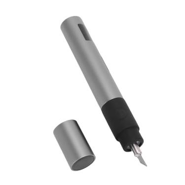 Imagem de Fafeicy Cortador Ultrassônico, Ferramenta de Corte de Alta Potência para Resina de Madeira Plástica de Impressão 3D, Com Trava de Segurança de Tela OLED e 50 Lâminas de Reposição (Plugue JP)