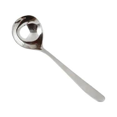 Imagem de Colher De Sopa De Aço Inoxidável Reforçada Com Cabo Longo Para Fondue 