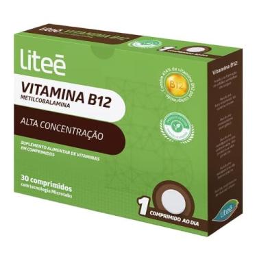 Imagem de Vit. B12(METILCOBALAMINA) ALTA CONCENTRAÇÃO-30 Cprs Microtabs Litee Farma