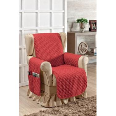 Imagem de Protetor De Sofá-poltrona Fátima 1 Lugar Liso Promoção - Girassol Conf