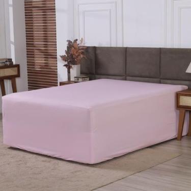 Imagem de Lençol Luva Casal Percal 180 Fios 100% Algodão com Elástico  Avulso - 