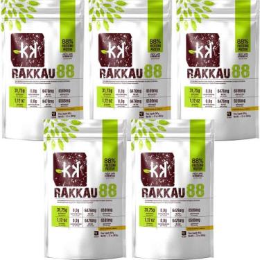 Imagem de Kit 5 Rakkau 88 Baunilha Rakkau 907g - Vegano - Proteína