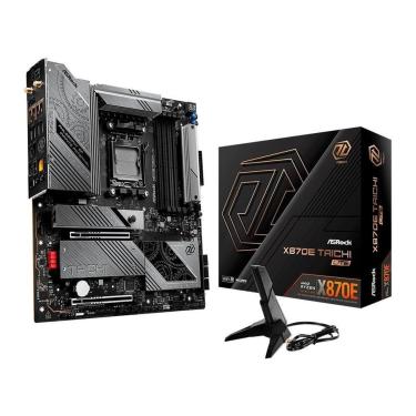 Imagem de Placa-Mãe ASRock X870E Taichi Lite, AMD, AM5, ATX, DDR5, Preto - 90-MXBPK-Unissex