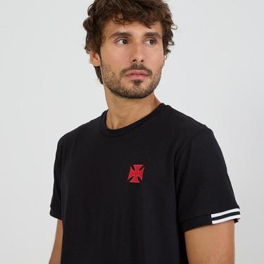 Imagem de Camisa Vasco Urbana Cruz de Malta Bordada Masculina-Masculino