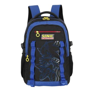 Imagem de Mochila Sonic De Costa Escolar Original Luxcel-Unissex