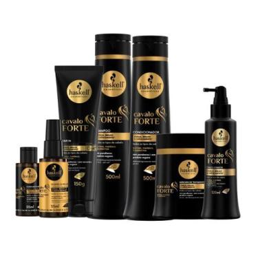 Imagem de Kit Completo Crescimento e Reconstrução Cavalo Forte 500ml - HASKELL