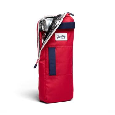 Imagem de Bolsa térmica de golfe, capacidade para 7 latas, zíperes discretos, resistentes à água, mangas para bolsas de gelo, com 3 alças da Sunday Golf (EUA)