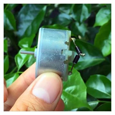 Imagem de Arranque Eletrônico Redondo com Diodo DC 500 Starter Eletrônico para Solar 3V 6V Painel Solar Starter Eletrônico DIY 3900-7500 RPM, Diâmetro do Eixo 2 mm