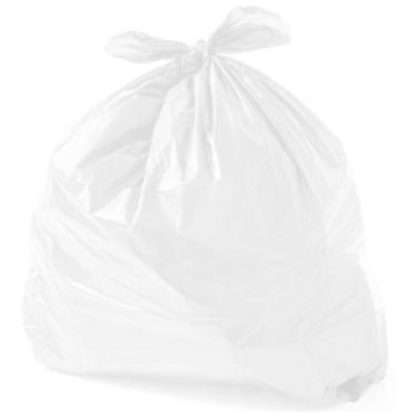 Imagem de Saco De Lixo Branco 20 Litros Intermediario 100 Unidades