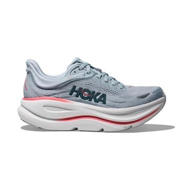 Imagem de HOKA Tênis feminino Bondi 9, Azul mineral/azul lavado, 7 Wide