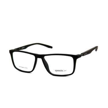 Imagem de Armação De Óculos Speedo Haste 360 Sp6125i A11 Preto Fosco-Masculino