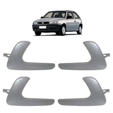 Imagem de Kit Gatilho Interno Da Maçaneta Alavanca Gol G2 G3 Até 2005