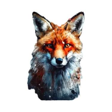 Imagem de Mosaico De Strass Leopardo E Leão Com Efeito Diamante, Decoração De Pa