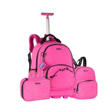 Imagem de Mochila De Rodas Estojo Box Lancheira Térmica Luluca - Clio Style