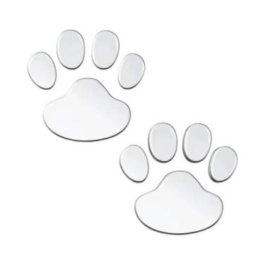 Imagem de Adesivos Criativos De Pegadas De Animais 3D Para Carros E Motos, Acess