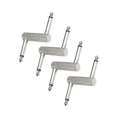 Imagem de Adaptador Acoplador De Pedal De Guitarra Tipo Z Reto Macho-Macho 6.35m