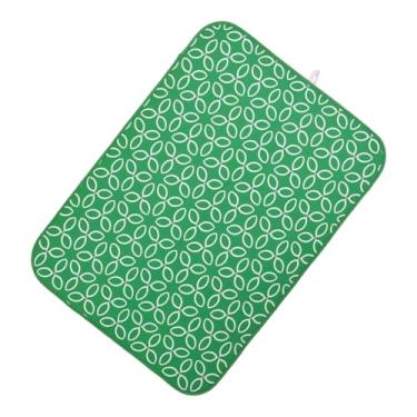 Imagem de Tapete de engomar, dobrável resistente ao calor antiderrapante - Tapete de ferro de mesa para passar | para casa apartamento lavanderia hotel viagem RV secadora sobre a porta