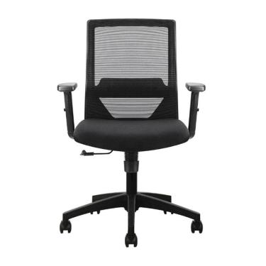 Imagem de Cadeira De Escritório Chicago Braço Ajustável - Preta